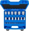 BGS technic Dugókulcsfej készlet colos hatszög fejekkel, 1/4”–1/2”, 5/32”–1-1/4”, 24 részes (BGS 2246)