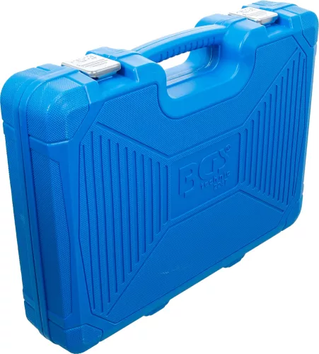 BGS technic Dugókulcs- és bitkészlet Gear Lock univerzális profillal, 1/4”, 3/8” és 1/2”, 192 részes, CrV acél (BGS 2247)