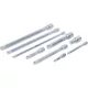 BGS technic Billenő dugókulcs-hosszabbító készlet 1/4”–3/8”–1/2”, 50–250 mm, 9 részes (BGS 2253)