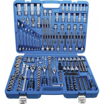   BGS technic 213 részes dugókulcs készlet, 1/4 "+ 3/8" + 1/2 " (BGS 2259)