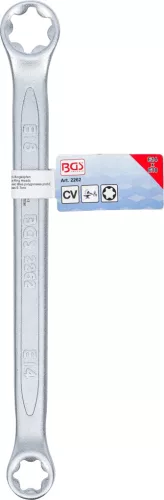 BGS technic E-profilú csillagkulcs E14xE18, egyenes kivitel (BGS 2262)