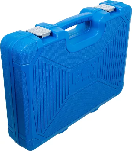 BGS technic Dugókulcs készlet tizenkétlapú profillal, 1/4”–3/8”–1/2”, 192 részes, króm-vanádium acél (BGS 2286)