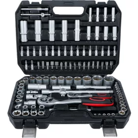   BGS DIY Dugókulcs készlet Super Lock profillal, 1/4”–1/2”, 4–32 mm, 108 részes (BGS 2287)