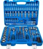 BGS technic Dugókulcs- és bitkészlet Super Lock profillal, 1/4”, 3/8” és 1/2”, 192 részes, CrV acél (BGS 2292)