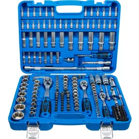   BGS technic Dugókulcs- és bitkészlet Super Lock profillal, 1/4”, 3/8” és 1/2”, 192 részes, CrV acél (BGS 2292)