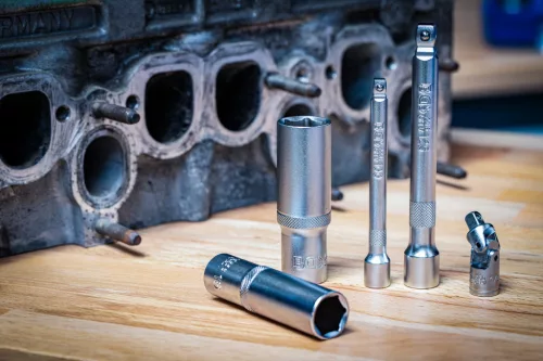 BGS technic Dugókulcs- és bitkészlet Super Lock profillal, 1/4”, 3/8” és 1/2”, 192 részes, CrV acél (BGS 2292)