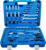 BGS technic Dugókulcs készlet colos méretekkel, Pro Torque hatszög profillal, 1/4”–3/8”, 92 részes (BGS 2299)
