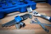 BGS technic Dugókulcs készlet colos méretekkel, Pro Torque hatszög profillal, 1/4”–3/8”, 92 részes (BGS 2299)