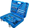 BGS technic Dugókulcs készlet colos méretekkel, Pro Torque hatszög profillal, 1/4”–3/8”, 92 részes (BGS 2299)