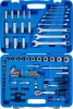 BGS technic Dugókulcs készlet colos méretekkel, Pro Torque hatszög profillal, 1/4”–3/8”, 92 részes (BGS 2299)