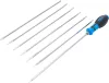 BGS technic Cserélhető pengés Torx csavarhúzó készlet T10–T40, normál és furatos profillal, 8 részes (BGS 2326)