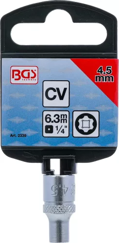 BGS technic 1/4" "Super Lock" dugókulcs, 4,5 mm (BGS 2339)