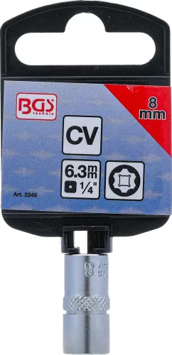 BGS technic 1/4" "Super Lock" dugókulcs, 8 mm (BGS 2348)