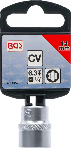BGS technic 1/4" "Super Lock" dugókulcs, 14 mm (BGS 2354)