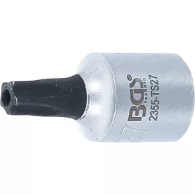   BGS technic 1/4" biztonsági Torx (fúrt) bitfej, TS27 (BGS 2355-TS27)