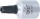 BGS technic 1/4" biztonsági Torx (fúrt) bitfej, TS27 (BGS 2355-TS27)