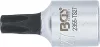 BGS technic 1/4" biztonsági Torx (fúrt) bitfej, TS27 (BGS 2355-TS27)