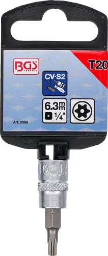 BGS technic Torx bitfej 1/4" fúrt, T20 (BGS 2359)