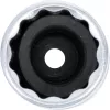 BGS technic Gyújtógyertya kulcs gumis tartóval 1/2"-os, 16 mm (BGS 2385)