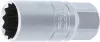 BGS technic Gyújtógyertya kulcs gumis tartóval 1/2"-os, 21 mm (BGS 2386)