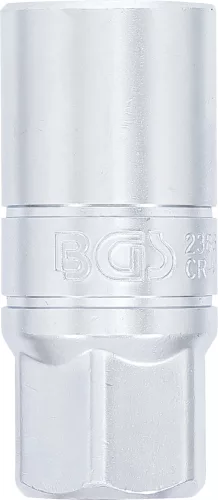 BGS technic Gyújtógyertya kulcs gumis tartóval 1/2"-os, 21 mm (BGS 2386)