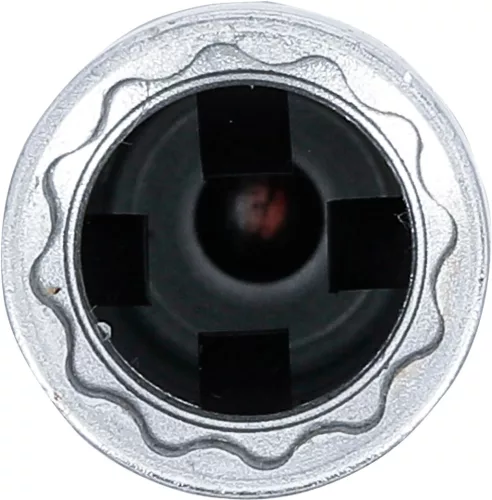 BGS technic Univerzális csuklós gyújtógyertya kulcs, rögzítő rugóval, 3/8", 16 mm, 12 pontos (BGS 2391)