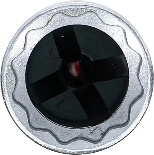 BGS technic Univerzális csuklós gyújtógyertya kulcs, rögzítő rugóval, 3/8", 21 mm, 12 pontos (BGS 2392)