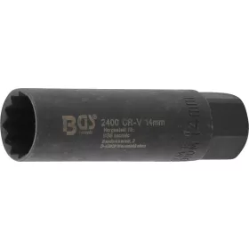   BGS technic Gyújtógyertya kulcs, 14mm, biztosító rugóval (BGS 2400)