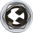 BGS technic Gyújtógyertya kulcs biztosító rugóval, 6 pontos, 16mm (BGS 2401)