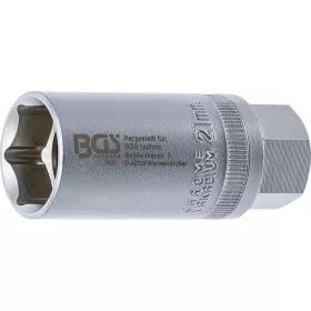   BGS technic Gyújtógyertya kulcs biztosító rugóval, 6 pontos, 21mm (BGS 2403)