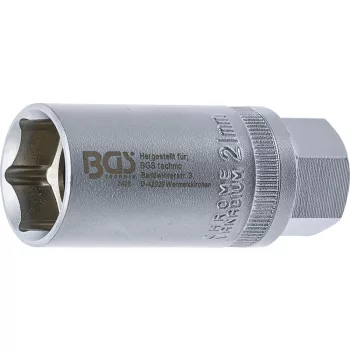   BGS technic Gyújtógyertya kulcs biztosító rugóval, 6 pontos, 21mm (BGS 2403)
