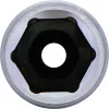 BGS technic Gyújtógyertya kulcs, hatszögletű | 12,5 mm (1/2") | 14 mm (2407)