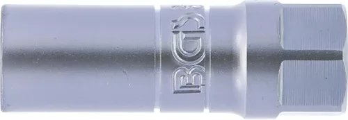 BGS technic Gyújtógyertya kulcs, hatszögletű | 12,5 mm (1/2") | 14 mm (2407)