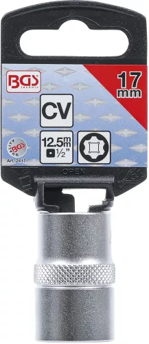 BGS technic 1/2" "Super Lock" dugókulcs, 17 mm (BGS 2417)