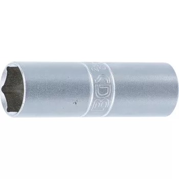   BGS technic Gyújtógyertya kulcs, hatszögletű | vékonyfalú | 12,5 mm (1/2") | 16 mm (2425)