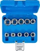 BGS technic Dugókulcsfej készlet colos Pro Torque hatszög fejekkel, 1/2”, 3/8”–15/16”, 10 részes (BGS 2434)