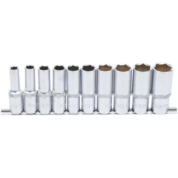   BGS technic 10 részes 1/2" hosszított dugókulcs készlet, COLL (BGS 2435)