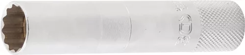 BGS technic Gyertyakulcs 14mm, 12-szögű, 3/8", 90mm hosszú (BGS 2446)