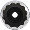 BGS technic 16mm-es gyújtógyertya kulcs, gumival, 12 pontos, gumi betét (BGS 2448)