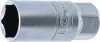 BGS technic Gyújtógyertya kulcs, szatén króm galvanizált, 1/2", 20.8mm (BGS 2470)