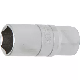   BGS technic Gyújtógyertya kulcs, szatén króm galvanizált, 1/2", 20.8mm (BGS 2470)