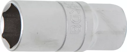 BGS technic Gyújtógyertya kulcs, szatén króm galvanizált, 1/2", 20.8mm (BGS 2470)
