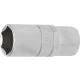 BGS technic Gyújtógyertya kulcs, szatén króm galvanizált, 1/2", 20.8mm (BGS 2470)