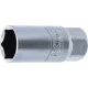 BGS technic Gyújtógyertya kulcs, szatén króm galvanizált, 1/2", 20.8mm (BGS 2470)