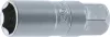BGS technic Gyújtógyertya kulcs, szatén króm galvanizált, 3/8", 16mm (BGS 2471)