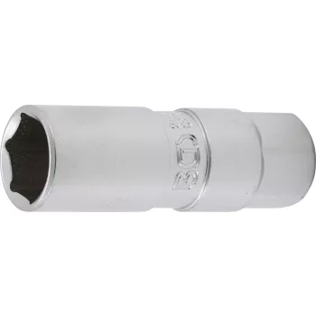   BGS technic Gyújtógyertya kulcs, szatén króm galvanizált, 3/8", 16mm (BGS 2471)