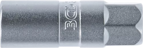 BGS technic Gyújtógyertya kulcs, szatén króm galvanizált, 3/8", 16mm (BGS 2471)