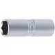 BGS technic Gyújtógyertya kulcs, szatén króm galvanizált, 1/2", 16mm (BGS 2472)