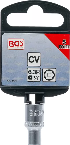 BGS technic 1/4" "Pro Torque" dugókulcs, 5 mm (BGS 2476)