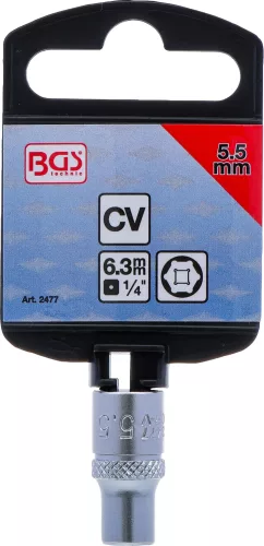 BGS technic 1/4" "Pro Torque" dugókulcs, 5,5 mm (BGS 2477)